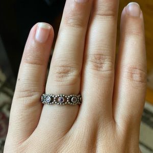Silver Pandora Ring - size 7.5
